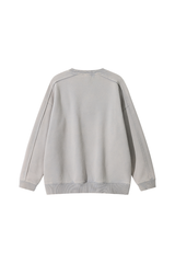 Men's Fall/Winter Fleece-Lined Dyed Vintage Pullover