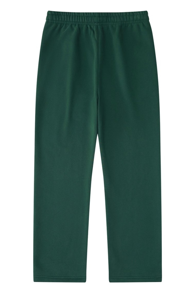Unisex Drawstring Straight Leg Casual Sweatpants