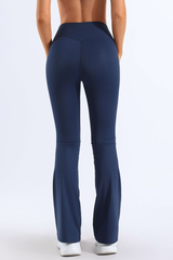 Women's Bare Feel No Front Seam Slim Flared Yoga Pants
