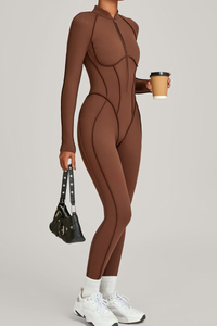 Women's athletic all-in-one pantsuit