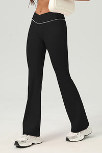 Women Naked-Feel High-Waisted Quick-Dry Flared Yoga Leggings