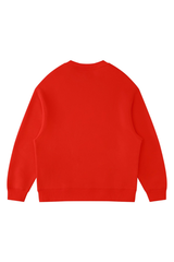 Women's Fall Fleece‑Lined Drop Shoulder Oversized Pullover
