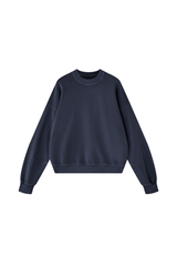 Unisex Fall 100% Cotton Streetwear Washed Relaxed Pullover