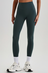 Women's Athletic High Waist No Front Seam Yoga Leggings