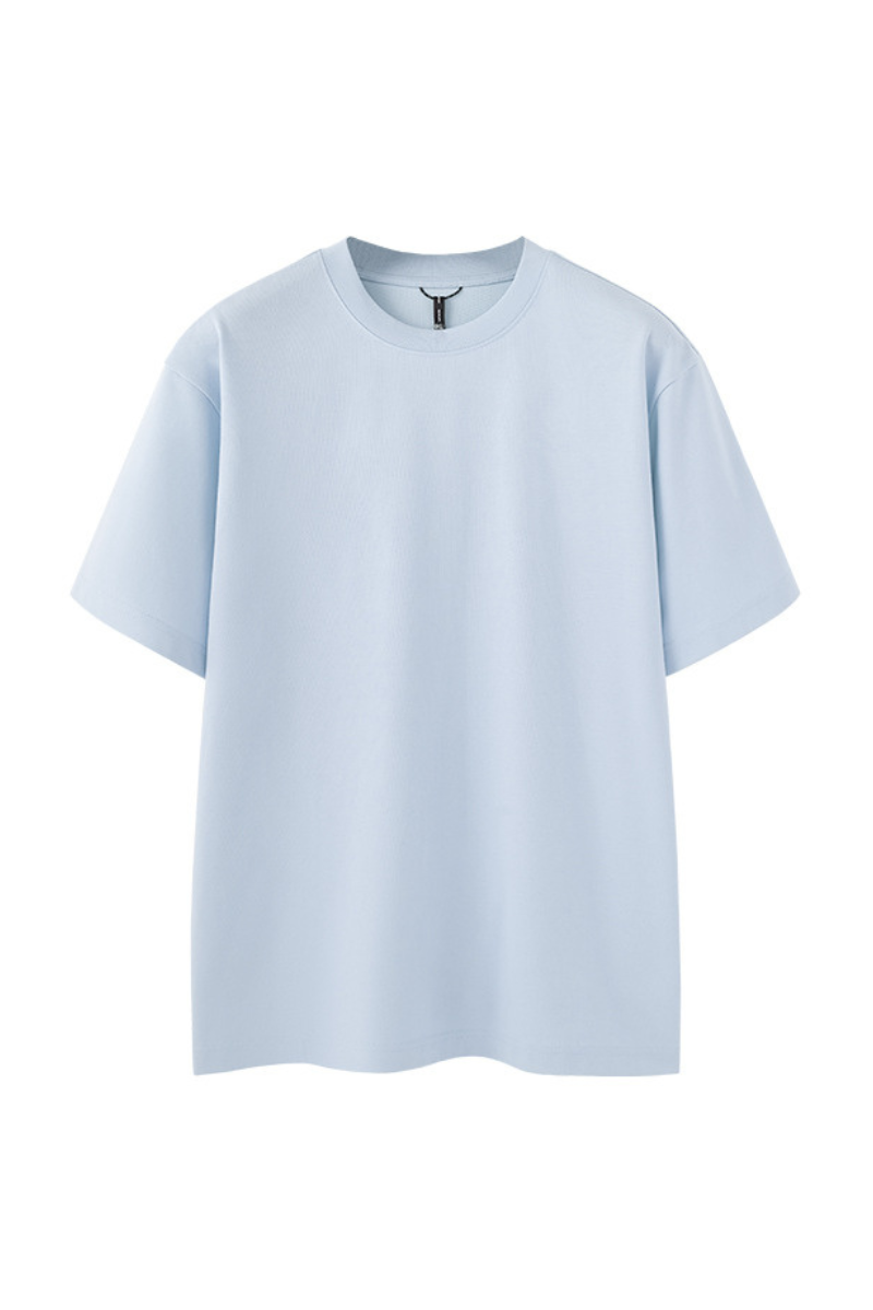 Unisex Summer Honeycomb Breathable Cooling Solid T-Shirt