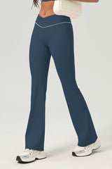 Women Naked-Feel High-Waisted Quick-Dry Flared Yoga Leggings
