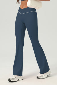 Women Naked-Feel High-Waisted Quick-Dry Flared Yoga Leggings