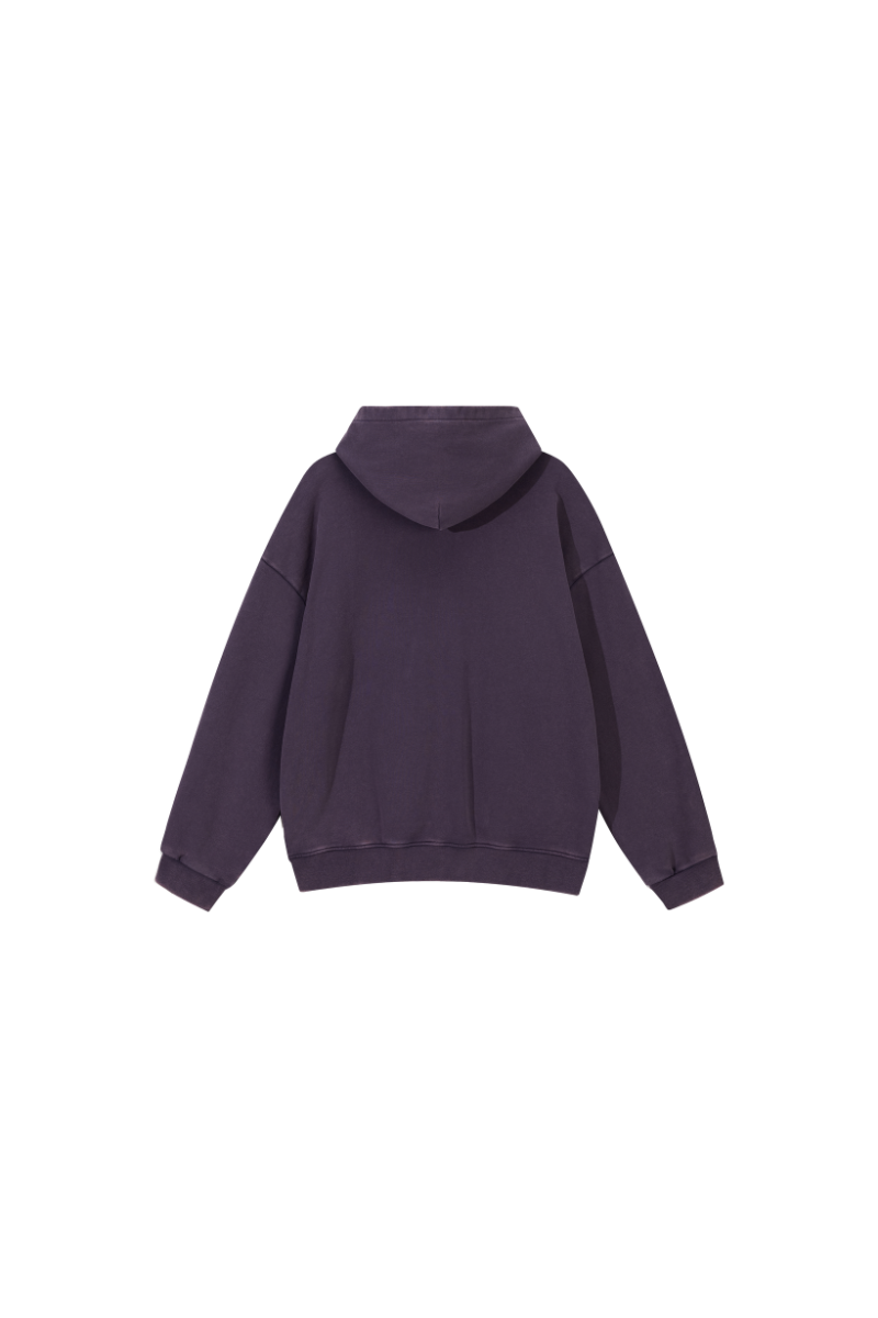 Women's 100% Cotton Winter 430G Heavyweight Loose Hoodie