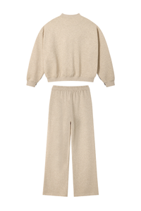 Unisex Heavyweight Heathered Sweatshirt And Sweatpants Set