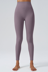 Women's High-waist shaping Tucking Nine-inch Leggings