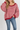 Women's Fall Striped Off Shoulder Long Sleeve Sweater
