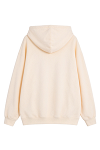 Unisex Fall 100% Cotton Solid Kangaroo Pocket Hoodie