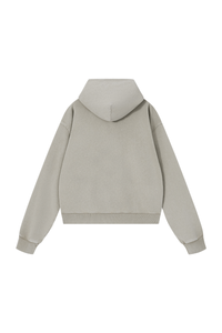 Unisex Fall Washed Vintage Boxy  Comfort Color Hooded Jacket