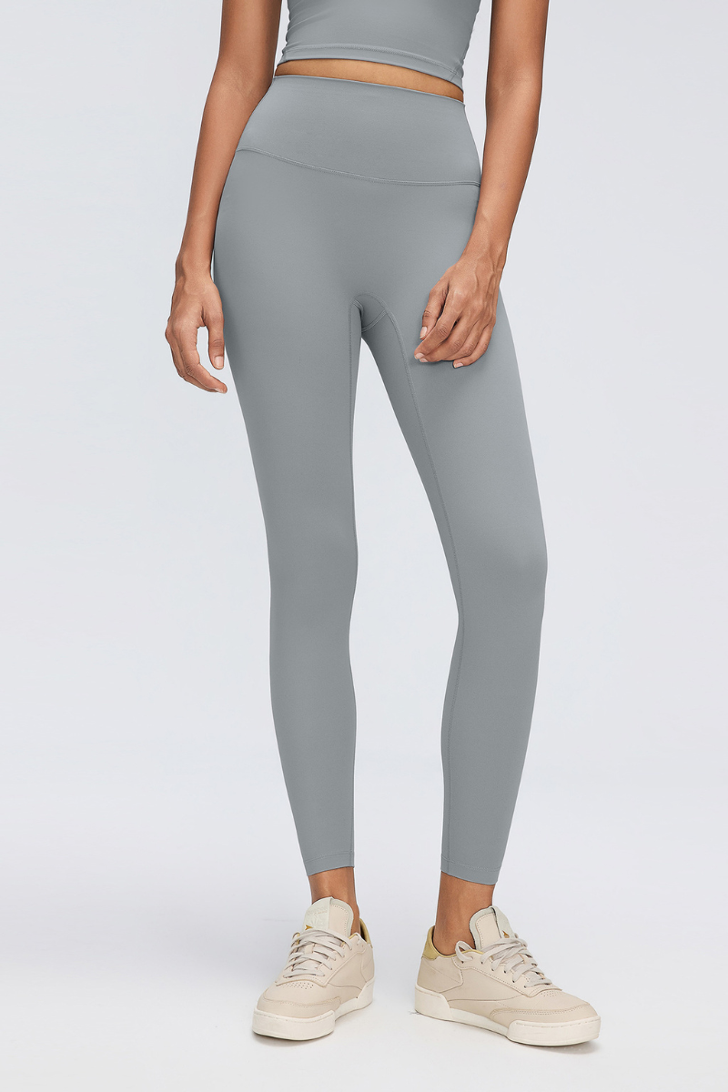 Women's Naked Feeling High Waist No Front Seam Yoga Leggings