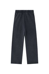 Unisex 100% Cotton Washed Heavyweight Wide Leg Casual Pants