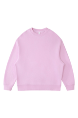 Women's Fall Fleece‑Lined Drop Shoulder Oversized Pullover