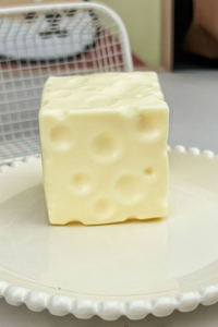 Cheese Cube Stress Relief Squishy Fidget Toy