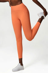 Naked feel Anti-wrinkle bubble butt leggings