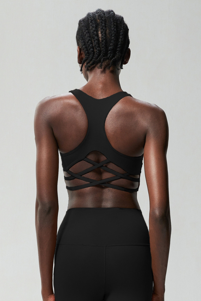 Women's Crisscross Racerback High-Impact Support Sports Bra