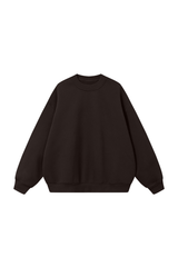 Women's Fall Heavyweight Fleece Cropped Crew Neck Sweatshirt