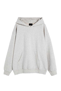 Unisex Fall 100% Cotton Solid Kangaroo Pocket Hoodie