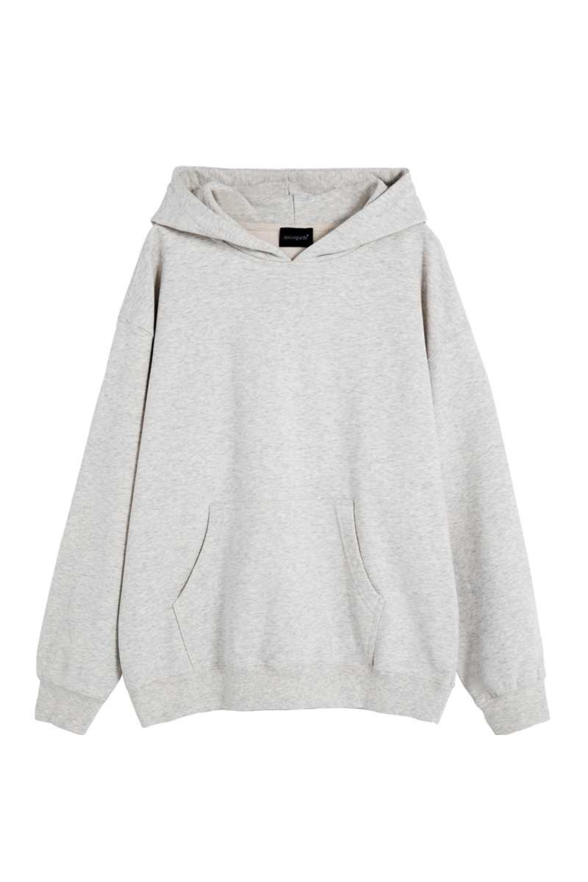 Unisex Fall 100% Cotton Solid Kangaroo Pocket Hoodie
