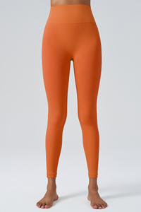 Women's High-waist shaping Tucking Nine-inch Leggings