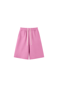 Men's Fleece Lined Drawstring Loose Casual Five Inch Shorts