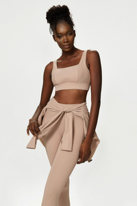 Classic Plus Size Bare Feel Three-piece Yoga Wear Set