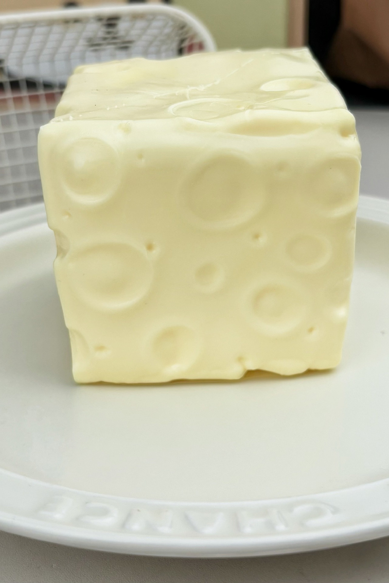 Cheese Cube Stress Relief Squishy Fidget Toy