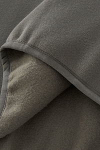 Women's Fall Relaxed Contrast Color Stripe High Neck Hoodie