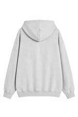 Unisex Fall 100% Cotton Solid Kangaroo Pocket Hoodie