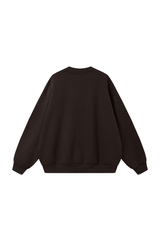 Women's Fall Heavyweight Fleece Cropped Crew Neck Sweatshirt