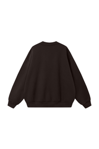 Women's Fall Heavyweight Fleece Cropped Crew Neck Sweatshirt