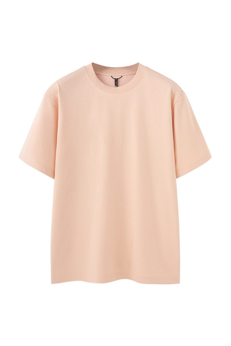 Unisex Summer Honeycomb Breathable Cooling Solid T-Shirt