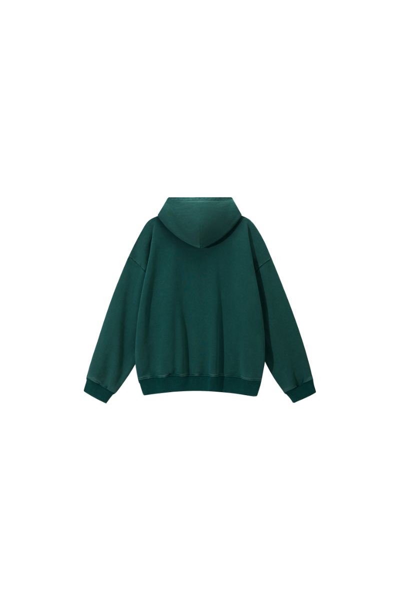 Unisex 100% Cotton Winter 430G Heavyweight Loose Hoodie