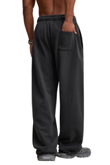 Unisex Fall 100% Cotton Vintage Washed Relaxed Sweatpants