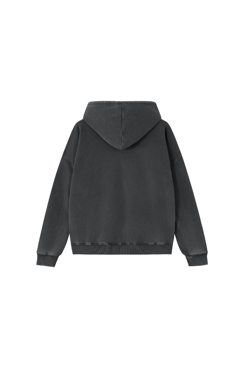 Women's  Fall 100% Cotton Washed Vintage Heavyweight Hoodie