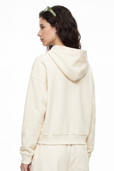 Women's Fall Boxy Fit French Terry Kangaroo Pocket Hoodie