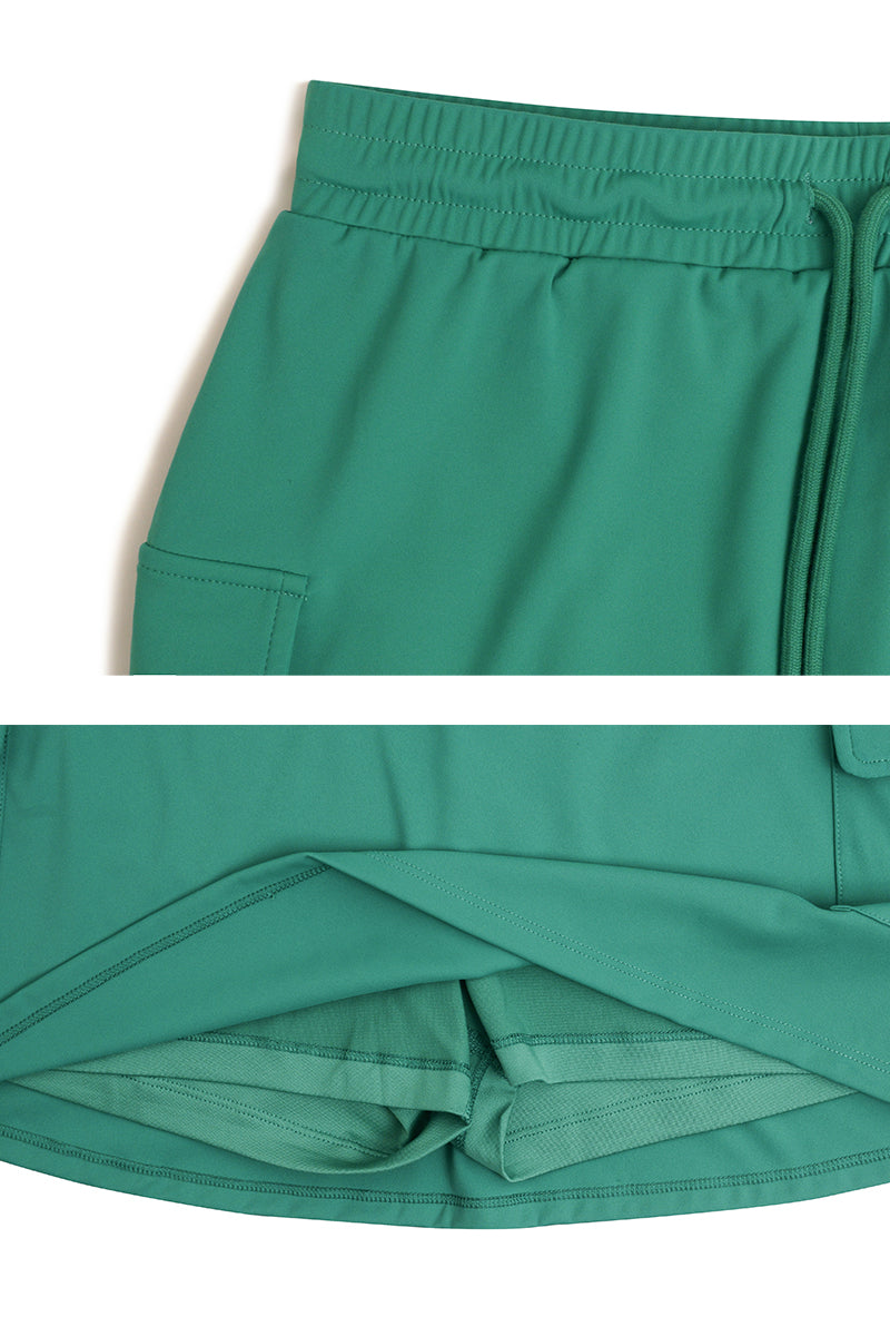 Women'S Waist Drawstring Tennis Skirt