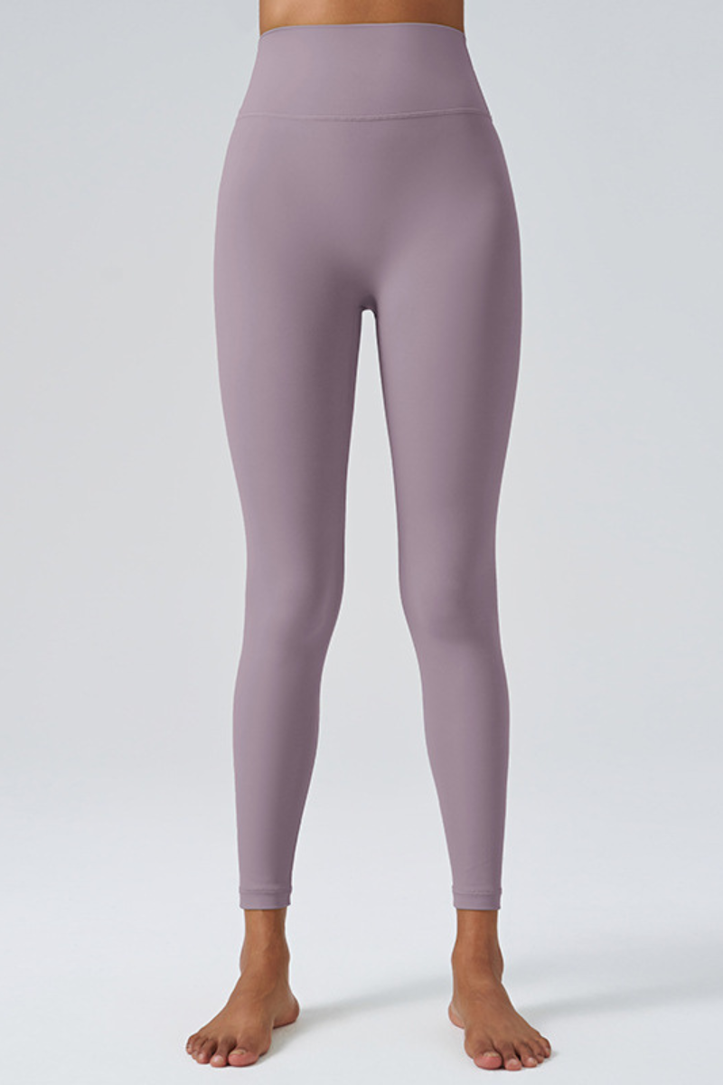 Women's High-waist shaping Tucking Nine-inch Leggings