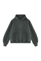 Men's Fall Fleece Heavyweight Washed Drop Shoulder Hoodie