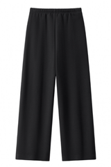 Unisex Fall Drawstring Side Pocket Wide Leg Sweatpants