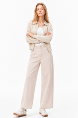 Women's Fall Mid Rise Vintage Casual Jeans