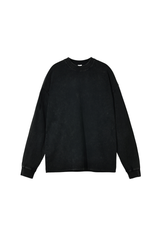 Unisex 100% Cotton Fall Vintage Washed Oversized Pullover