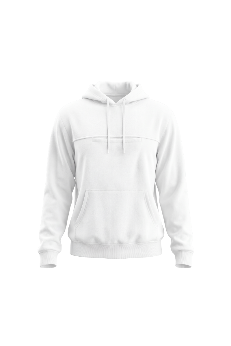 Women's Fall Solid Hoodie With Pet Pocket And Finger Cuffs