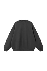 Women's Fall Heavyweight Fleece Cropped Crew Neck Sweatshirt