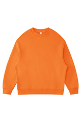Women's Fall Fleece‑Lined Drop Shoulder Oversized Pullover