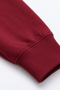 Unisex Fall 100% Cotton Solid Kangaroo Pocket Hoodie