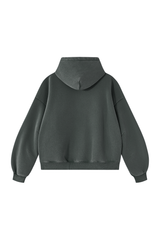 Men's Fall Fleece Heavyweight Washed Drop Shoulder Hoodie